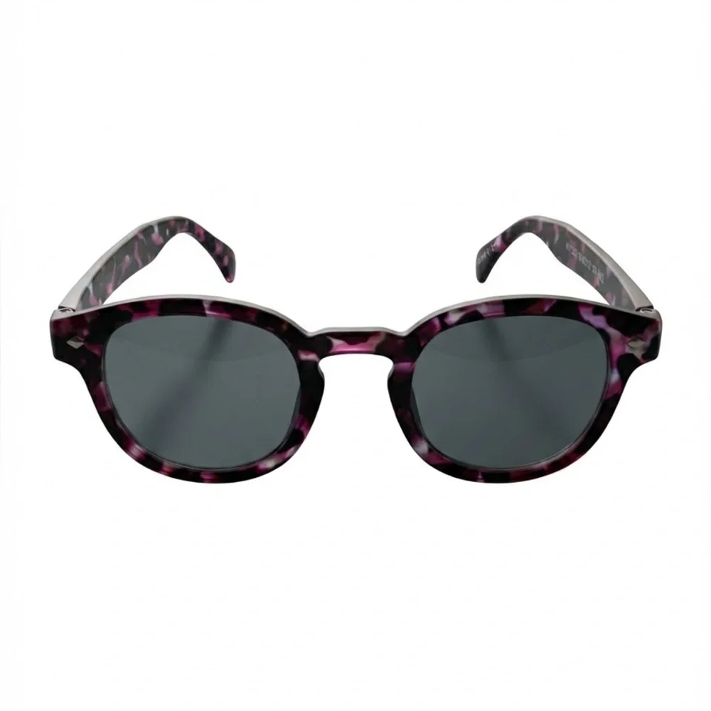 Steve Madden Reading Sunglasses 1.50 Strength Purple Leopard Print